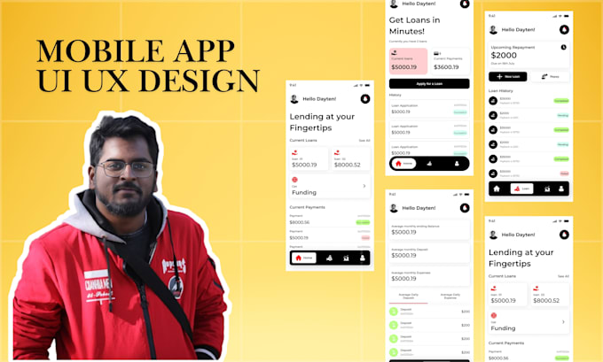 Bestseller - do mobile app ui ux design, figma app ui ux design