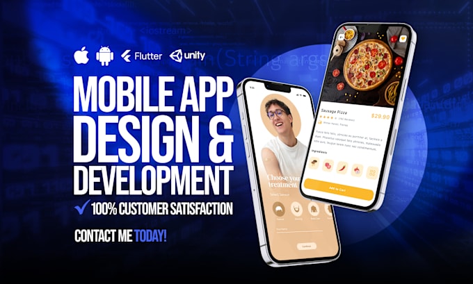 Gig Preview - Develop ios and android mobile app in flutter and be your android app developer