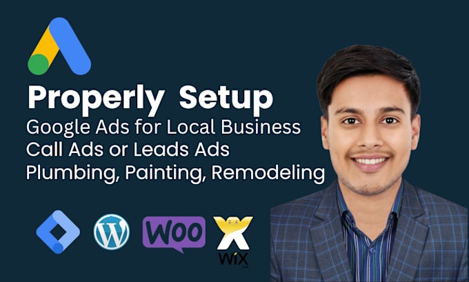 Gig Preview - Setup google ads call ads for plumbing leads, construction leads, painting leads