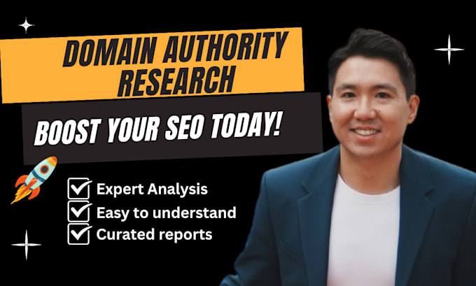 Gig Preview - Research your domain authority