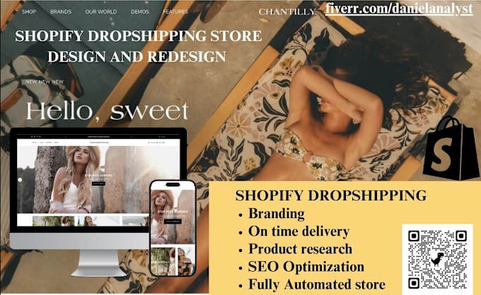 Bestseller - design shopify website design shopify store redesign shopify store design