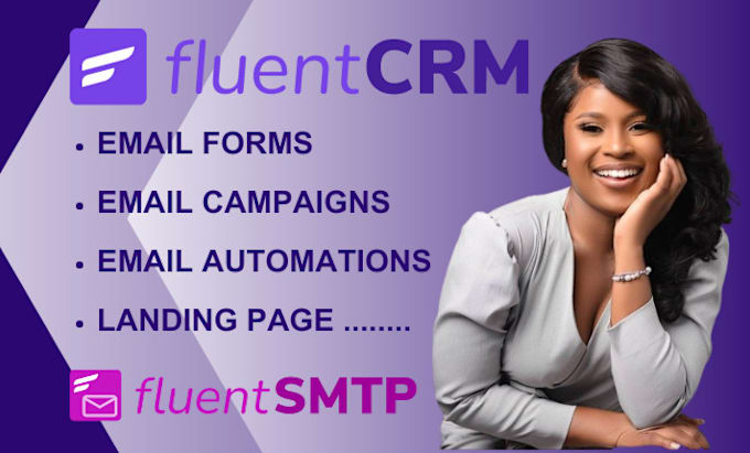 Gig Preview - Fluent crm fluent forms fluent SMTP email automation