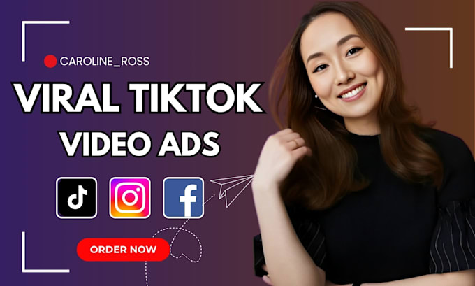 Gig Preview - Create viral tik tok video ads, dropshipping video ads with the perfect hooks