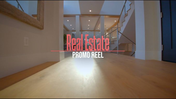 Gig Preview - Edit your real estate promo reel