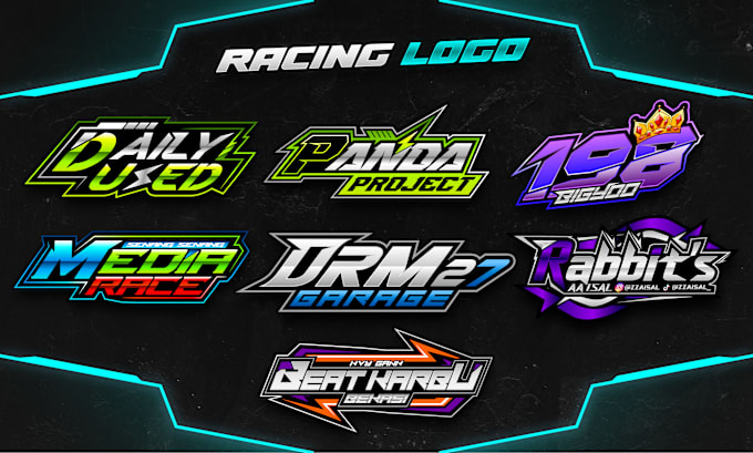 Gig Preview - Create a logo racing text style