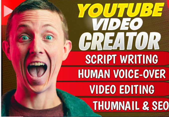 Gig Preview - Be your youtube video content creator and automated cash cow channel video maker