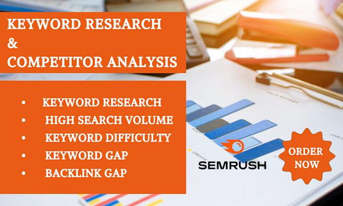 Gig Preview - Do best SEO keyword research and competitor analysis for your website