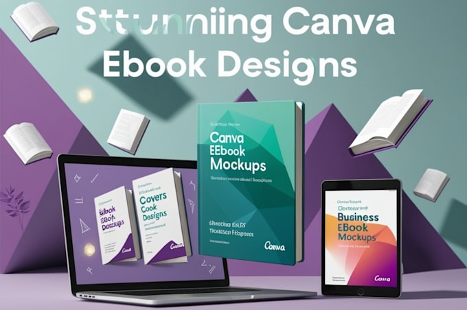 Gig Preview - Design canva ebook design, editing, formatting and layout design