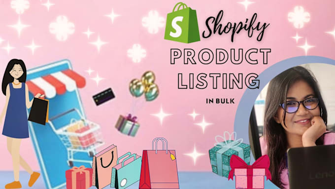 Gig Preview - List products on shopify in bulk