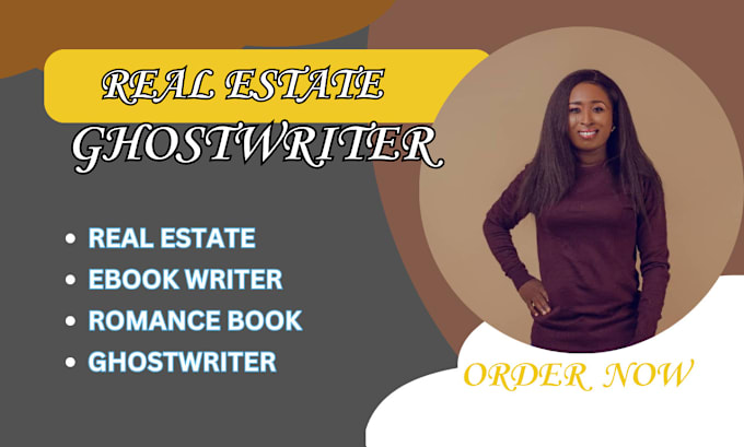 Gig Preview - Ghostwrite real estate ebook, business lead, ebook online course content writing