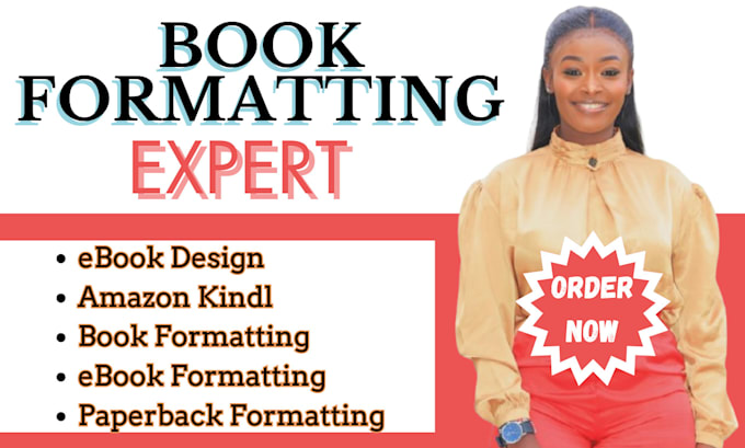 Gig Preview - Format amazon KDP book and ebook, typesetting and paperback design