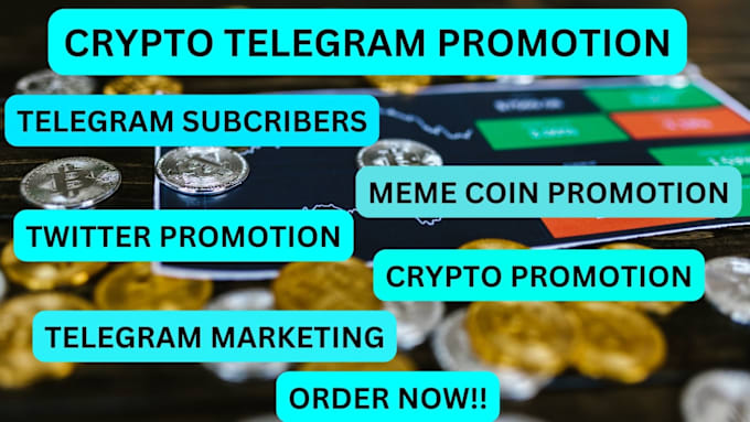 Gig Preview - Do crypto telegram promotion, telegram subscribers to gain real and active users