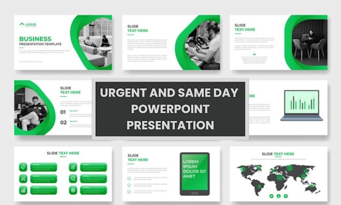 Gig Preview - Design sales, same day and urgent powerpoint presentation in 24 hours