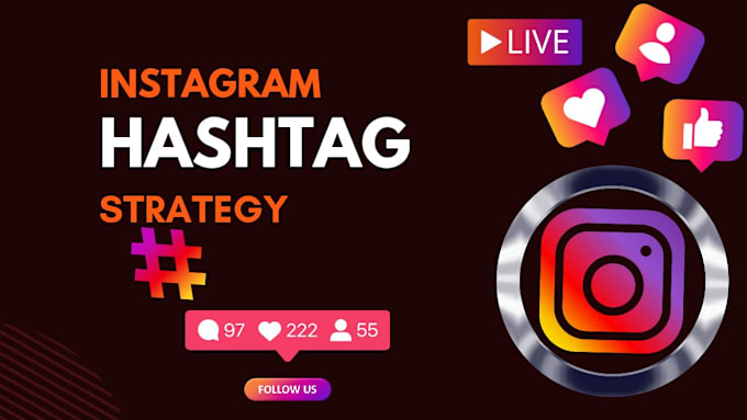 Gig Preview - Hashtag to grow your instagram  organically