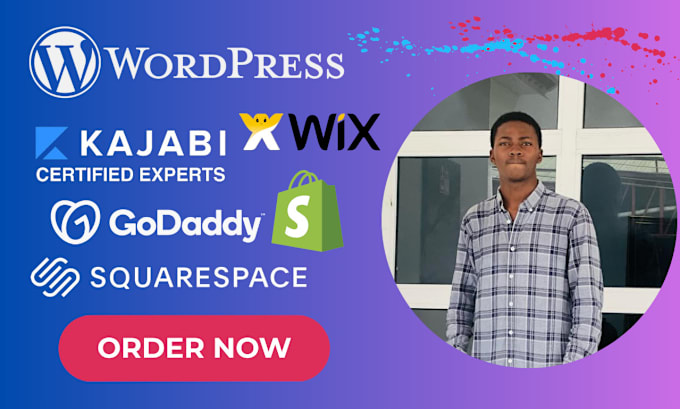 Gig Preview - Be your wix, wordpress, squarespace, kajabi, shopify, godaddy virtual assistant