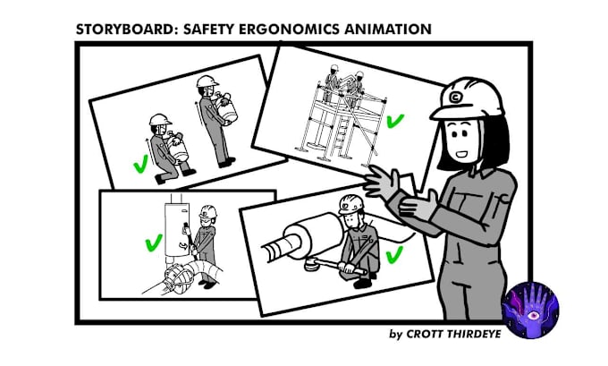 Gig Preview - Draw storyboard for your 2d or 3d animations