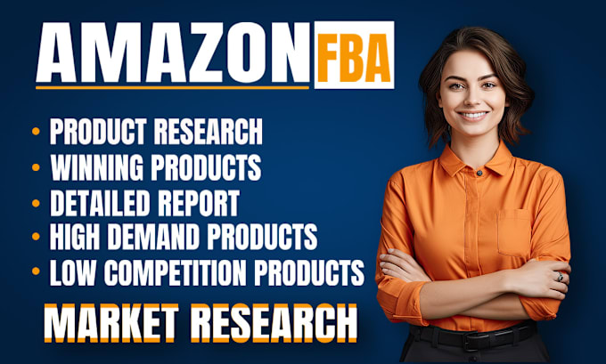 Gig Preview - Amazon fba product research and amazon product research for fba pl