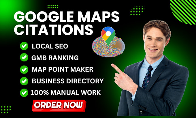 Gig Preview - Do google maps citations for local SEO and gmb ranking