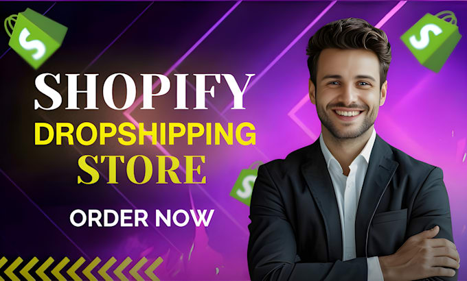 Gig Preview - Build passive income shopify store, dropshipping store, shopify website