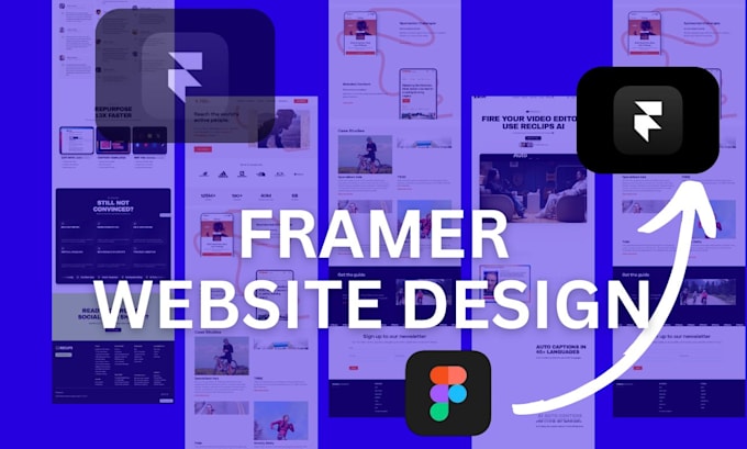 Gig Preview - Framer website design, figma to framer, framer landing page