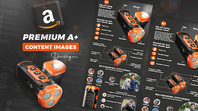 Gig Preview - Design premium amazon a plus enhanced brand content images