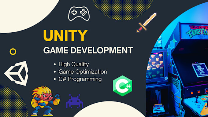 Gig Preview - Do amazing unity game development for android ios mac and pc