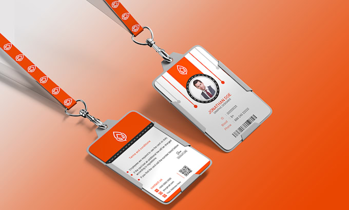 Gig Preview - Create id cards, lanyards, and name cards within 24 hours