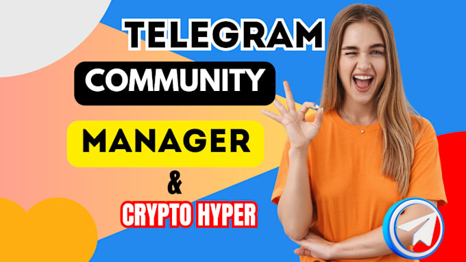 Gig Preview - Be telegram community manager or admin with 10 chatters in crypto project