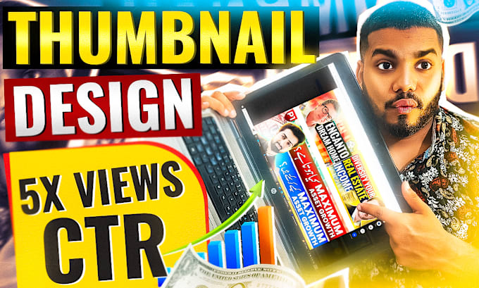 Gig Preview - Design amazing youtube thumbnail in photoshop