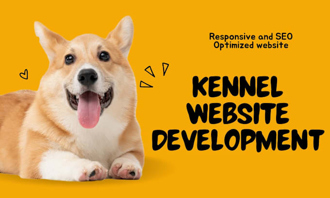 Gig Preview - Create dog pension, dog sitting, veterinary, kennel website