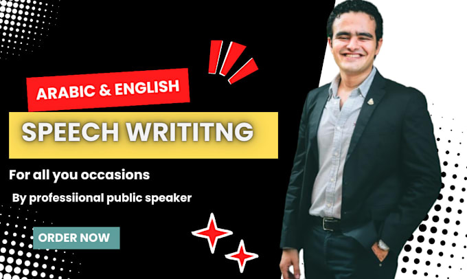 Gig Preview - Write engaging speech for any occasion