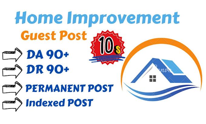 Gig Preview - Do plumbing or home improvement guest post with dofollow backlinks high da or DR