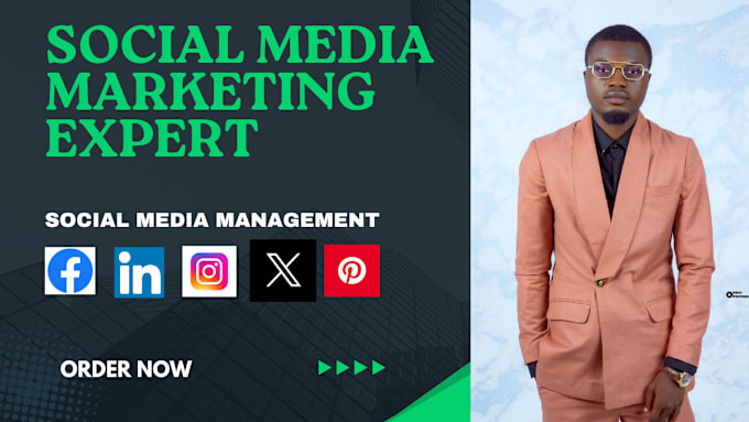 Gig Preview - Be experienced social media marketing manager for your brand