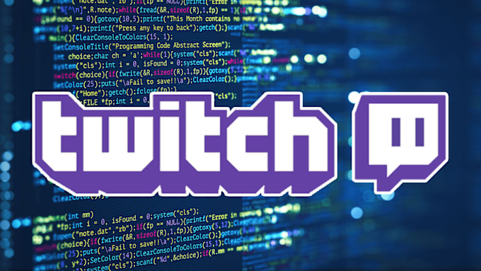 Bestseller - create a twitch bot or other program