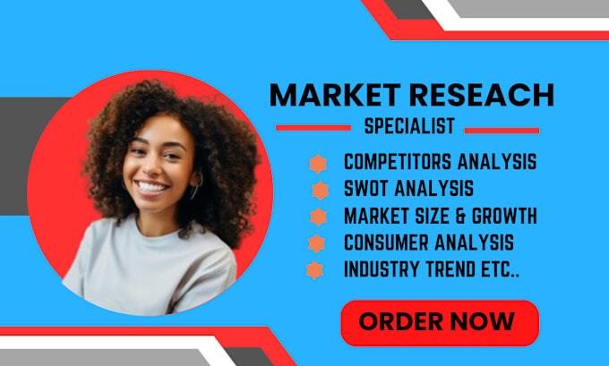 Gig Preview - Write detailed market research dubai market research and competitor analysis