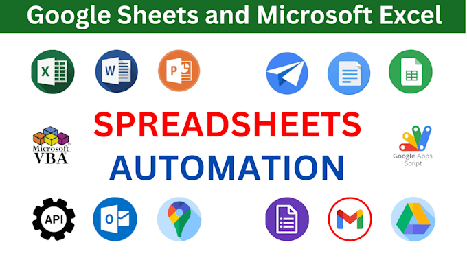 Gig Preview - Automate google sheets, create web apps, and build appsheet workflows