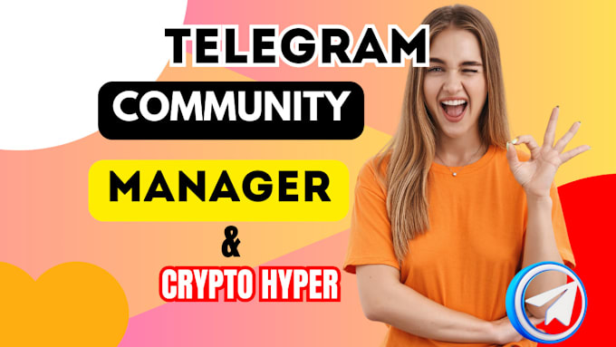 Gig Preview - Be your telegram community manager with 20 chatter