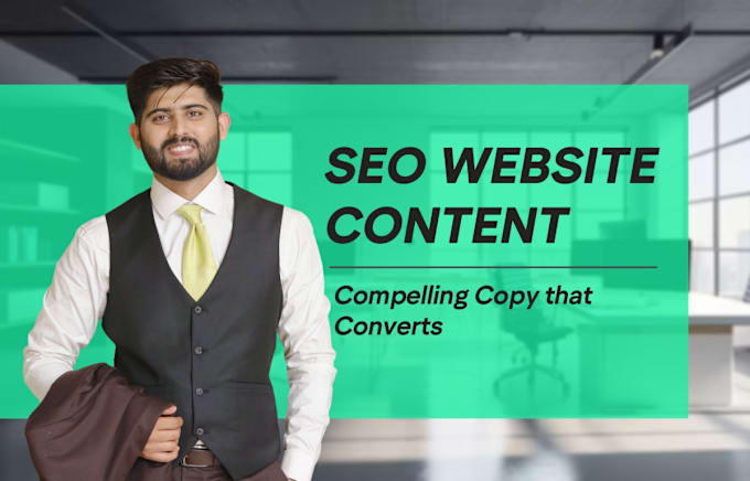 Gig Preview - Be your savvy copywriter for SEO website content