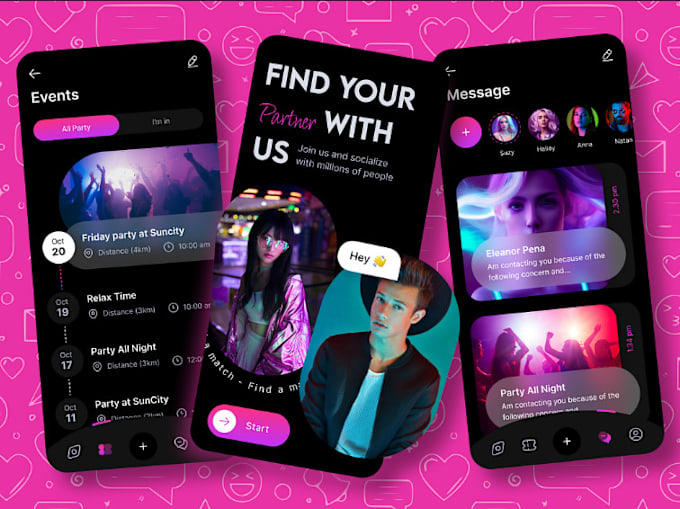 Gig Preview - Develop live streaming app, tinder clone app, onlyfans clone website, dating app