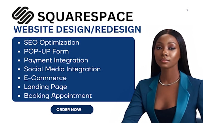 Gig Preview - Squarespace website design squarespace website redesign square website design