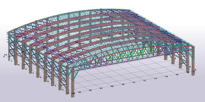 Gig Preview - Do exact steel fabrication and ga drawings by tekla structures