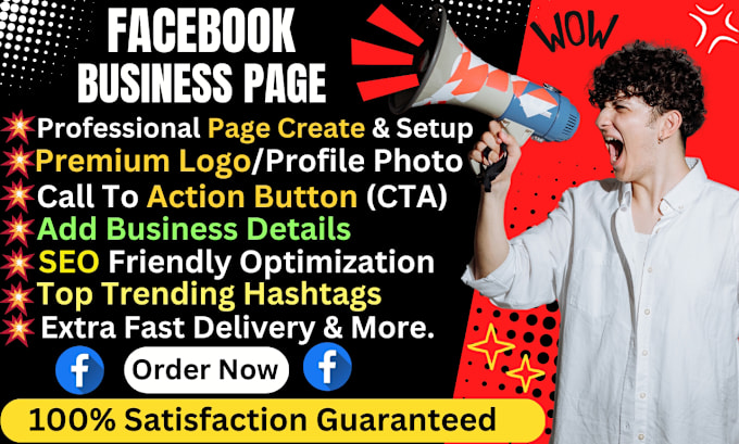 Gig Preview - Create, manage facebook business page or fan page and other social media