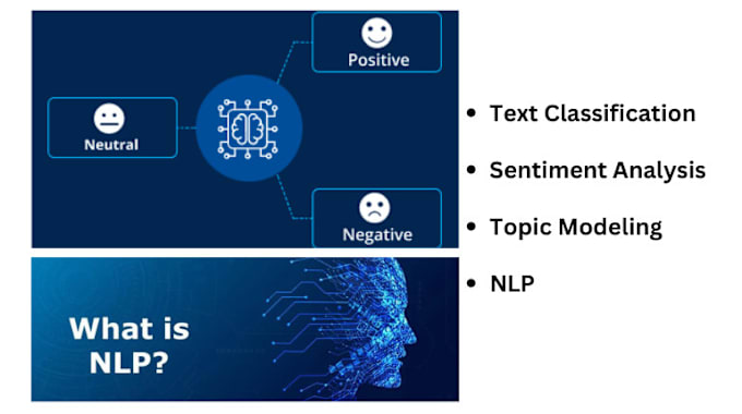 Gig Preview - Do text classification, nlp sentiment analysis and topic modeling projects