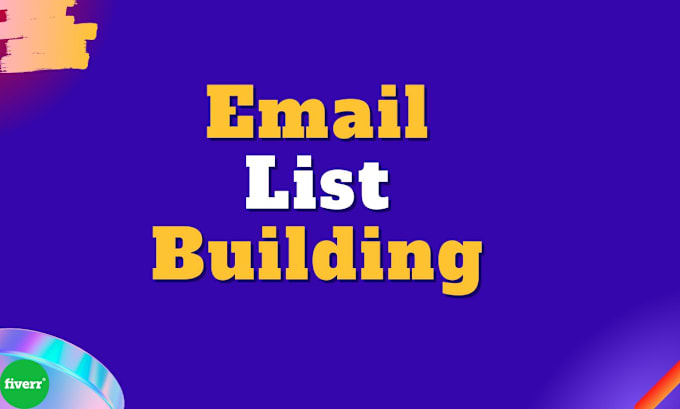 Gig Preview - Do email collection and email list building