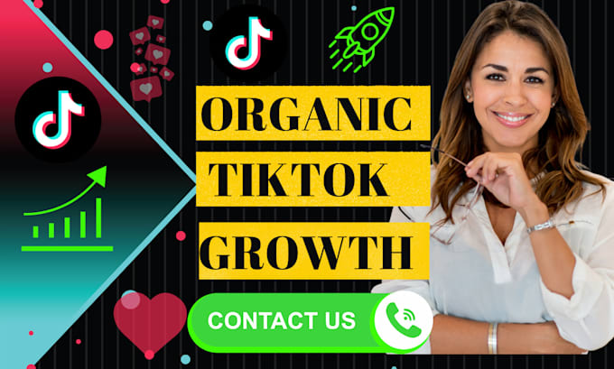 Gig Preview - Grow and promote your tiktok account organically