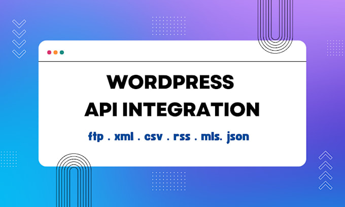 Gig Preview - Integrate rest, json, xml, crm, ftp, csv, rss, mls api to wordpress woocommerce