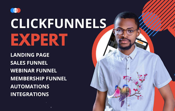 Gig Preview - Create your clickfunnels sales funnel and clickfunnesl 2 0 landing page