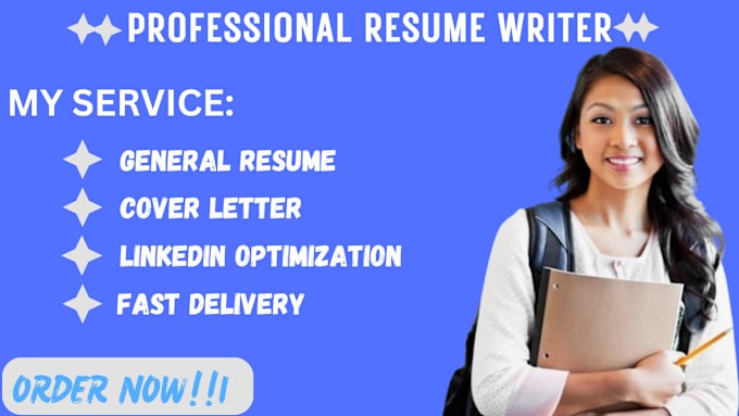 Gig Preview - Rewrite, design your resume, cover letter and linkedin optimization