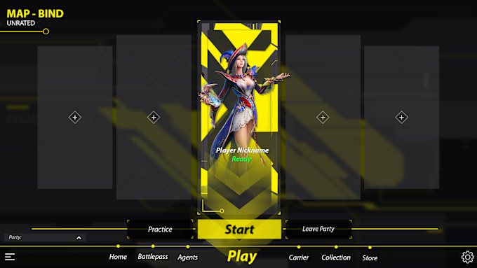 Gig Preview - Our agency will design high quality game ui ux designs for your games