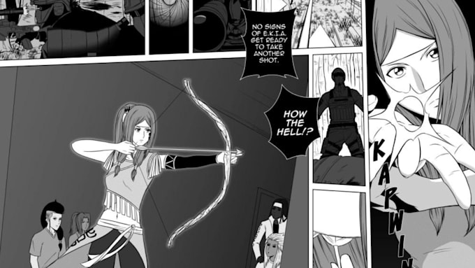 Gig Preview - Write a comic script for webtoon or manga